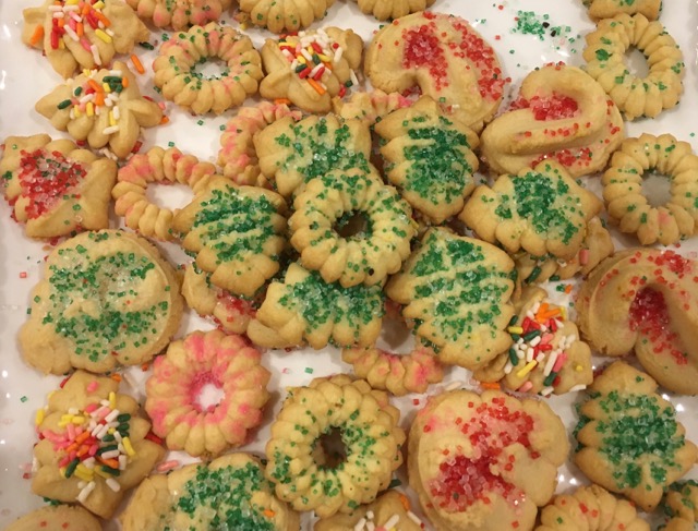 Eggless Christmas Sugar Cookies
