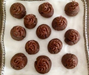 Chocolate Peanut Butter Cookies Eggless
